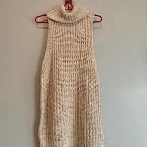 Free People Sleeveless Sweater Tunic/Dress